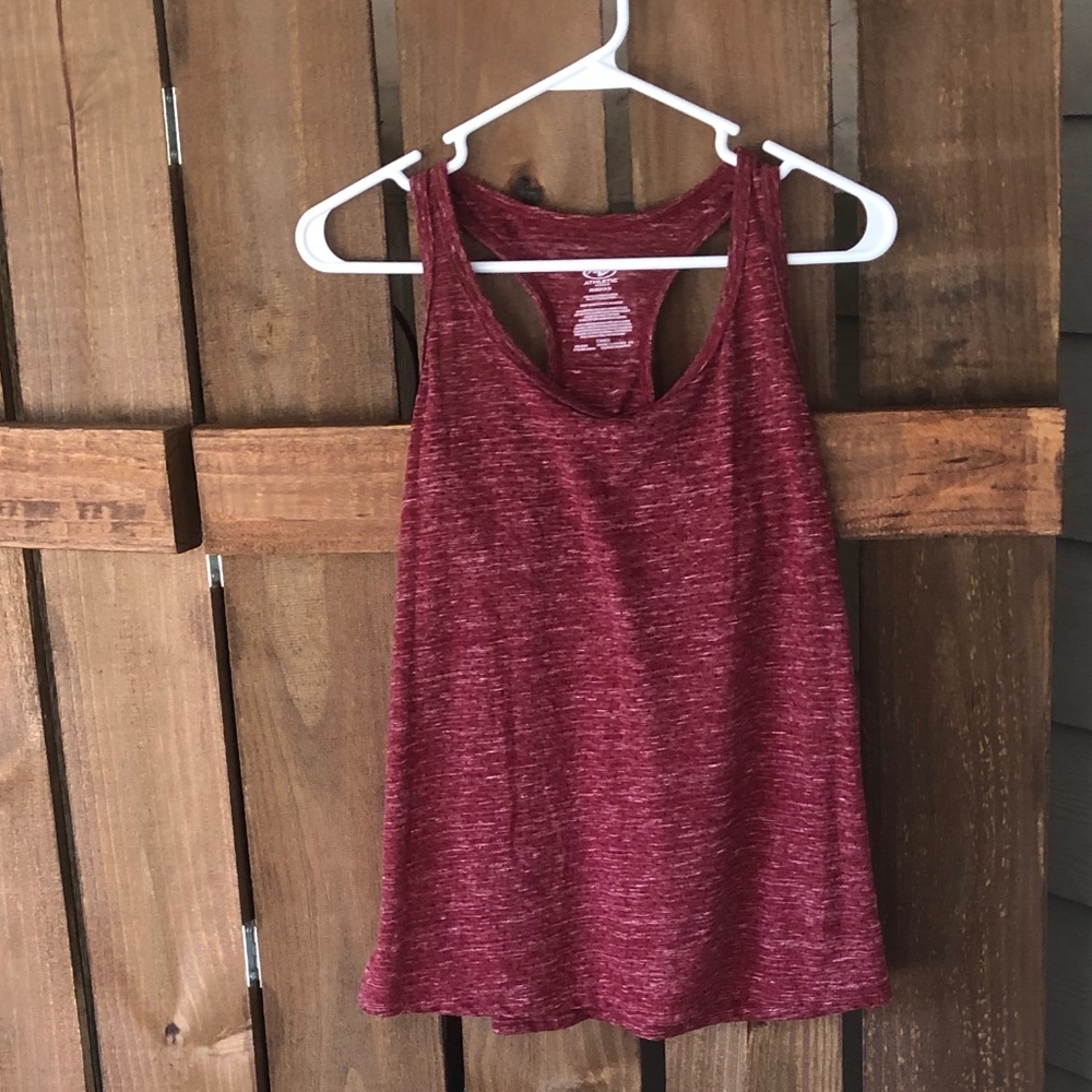 Athletic Works - Maroon Tank Top Size XS 0-2